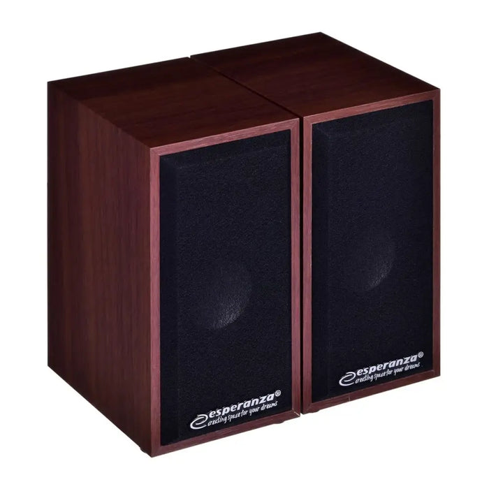 PC Speakers Esperanza 2.0 FOLK Wood - Колони за Компютър<<<Електроника Периферни и резервни части<<<Компютри|