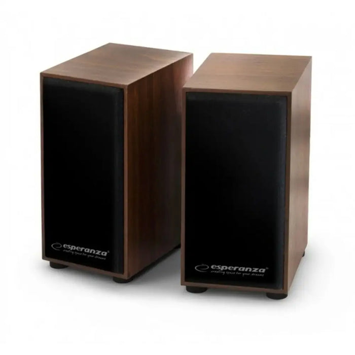 PC Speakers Esperanza 2.0 FOLK Wood - Колони за Компютър<<<Електроника Периферни и резервни части<<<Компютри|
