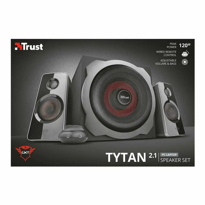 PC Speakers Trust GXT 38 2.1 Black Red/Black 60 W - Колони за Компютър<<<Електроника Периферни и резервни