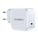 PD8007 USB-C PD45W power charger Choetech EU (white) - mains chargers<<<Chargers<<<GSM Accessories<<<InnproXML