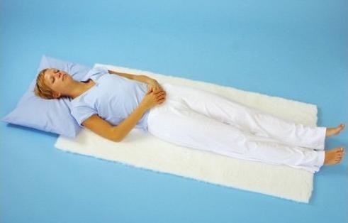 Anti-decubitus pad with fleece