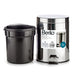 Pedal bin Berilo Silver Stainless steel Plastic 3 L (6 Units) - Почистване Прахосмукачки И Гладене<<<Дом