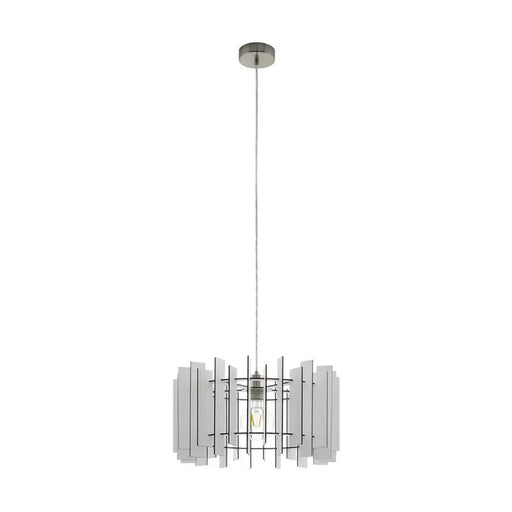 PENDANT 1XE27 WHITE/MAT EGLO TREGLIO - Пендели<<<Вътрешно осветление<<<Осветление<<<Praktiker&&&Пендели<<<Вътрешно