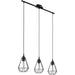 PENDANT 3XH27 BLACK GRID EGLO TARBES - Пендели<<<Вътрешно осветление<<<Осветление<<<Praktiker&&&Пендели<<<Вътрешно