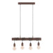 PENDANT 4XE27 ANTIQUE EGLO TOWNSHEND 4 - Пендели<<<Вътрешно осветление<<<Осветление<<<Praktiker&&&Пендели<<<Вътрешно