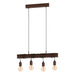 PENDANT 4XE27 ANTIQUE EGLO TOWNSHEND 4 - Пендели<<<Вътрешно осветление<<<Осветление<<<Praktiker&&&Пендели<<<Вътрешно