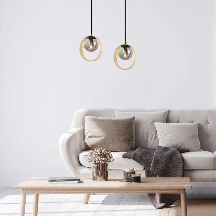 PENDANT E14 WOOD RABALUX PEYTON - Пендели<<<Вътрешно осветление<<<Мебели и интериор<<<Praktiker