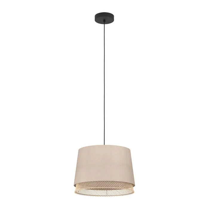 PENDANT E27 BLACK/BAMBOO EGLO TABLEY - Пендели<<<Вътрешно осветление<<<Осветление<<<Praktiker&&&Пендели<<<Вътрешно