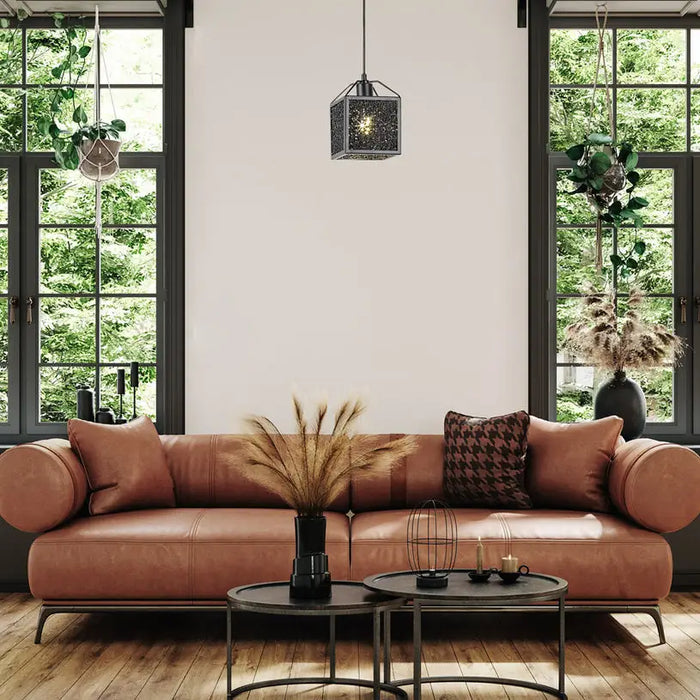 PENDANT E27 BLACK RABALUX SAMILO - Пендели<<<Вътрешно осветление<<<Осветление<<<Praktiker&&&Пендели<<<Вътрешно