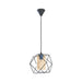 PENDANT E27 BLACK VENON BREEZE - Пендели<<<Вътрешно осветление<<<Осветление<<<Praktiker&&&Пендели<<<Вътрешно