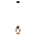 PENDANT E27 BLACK/WOOD EGLO BASILDON - Пендели<<<Вътрешно осветление<<<Осветление<<<Praktiker&&&Пендели<<<Вътрешно