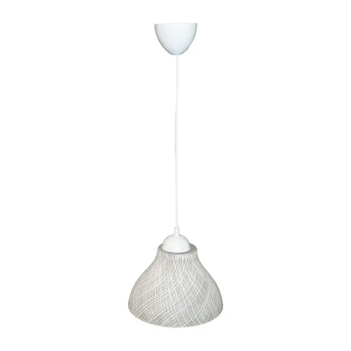 PENDANT E27 F220 WHITE PURALUX - Пендели<<<Вътрешно осветление<<<Осветление<<<Praktiker&&&Пендели<<<Вътрешно