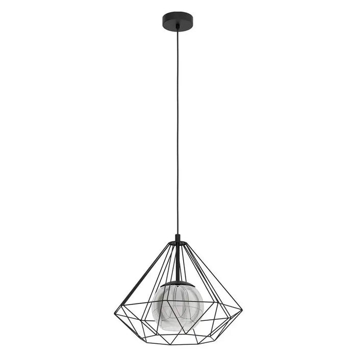 PENDANT E27 F45CM BLACK GRID EGLO VER - Пендели<<<Вътрешно осветление<<<Осветление<<<Praktiker&&&Пендели<<<Вътрешно