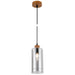 PENDANT E27 SMOKED GLASS VIVALUX AMIRA - Пендели<<<Вътрешно осветление<<<Осветление<<<Praktiker&&&Пендели<<<Вътрешно