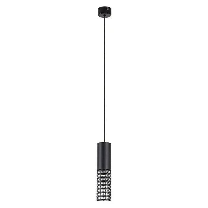 PENDANT GU10 35W BLACK RABALUX NASIS - Пендели<<<Вътрешно осветление<<<Осветление<<<Praktiker&&&Пендели<<<Вътрешно