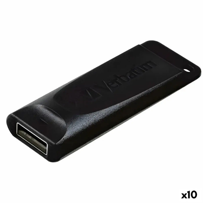 Pendrive Verbatim Black 16 GB (10 Units) - Компютър Мрежи и компоненти<<<Компютри| Електроника<<<BigBuy&&&USB флаш