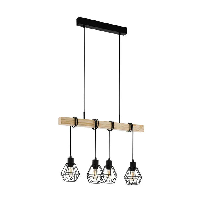 PENDULUM 4XE27 EGLO TOWNSHEND 5 - Пендели<<<Вътрешно осветление<<<Осветление<<<Praktiker&&&Пендели<<<Вътрешно