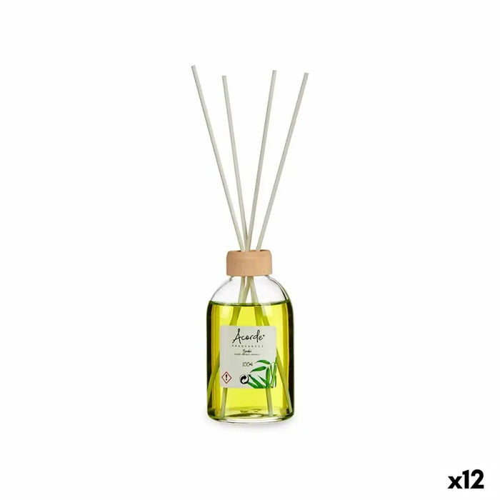 Perfume Sticks Acorde Bamboo 100 ml (12 Units) - Почистване Прахосмукачки И Гладене<<<Дом