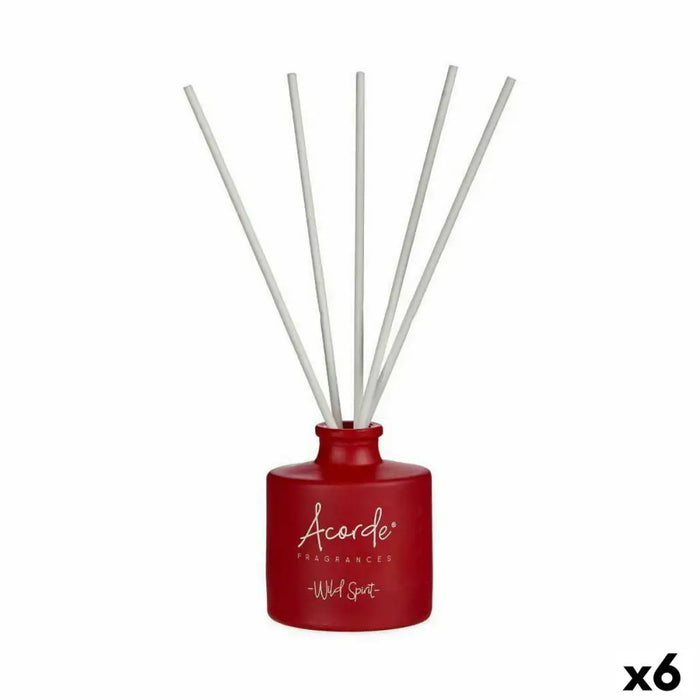 Perfume Sticks Acorde Red fruits 100 ml (6 Units) - Почистване Прахосмукачки И Гладене<<<Дом