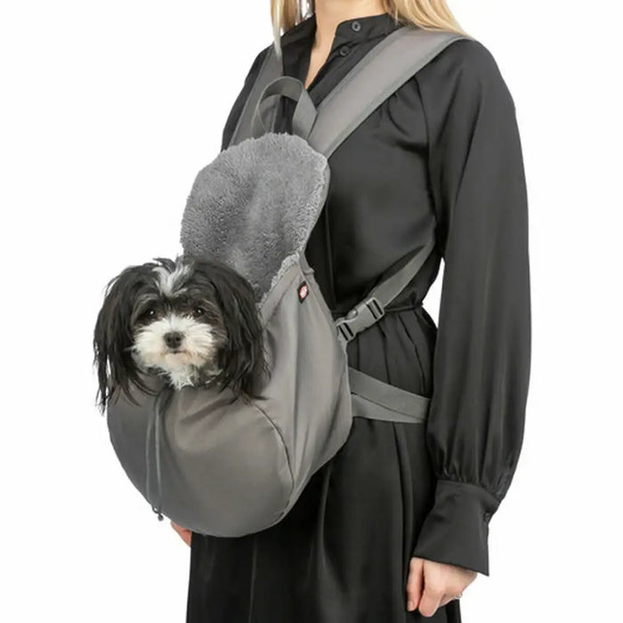 Pet Backpack Trixie Molly Grey 25 × 38 × 17 CM - Домашни Животни<<<Дом Градина<<<BigBuy&&&Пътуване и разходки<<<Домашни