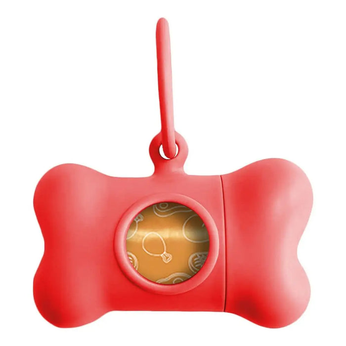 Pet Bag Dispenser United Pets Bon Ton Classic Dog Red (8 x 4,2 x 5 cm) - Домашни Животни<<<Дом