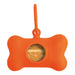 Pet Bag Dispenser United Pets Bon Ton Neon Dog Orange (8 x 4,2 x 5 cm) - Домашни Животни<<<Дом