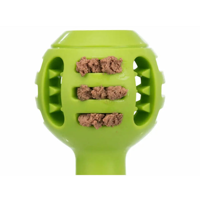 Pet Ball Trixie Lick’n’Snack White Green Plastic TPR Ø 8/12 x 13 cm - Домашни Животни<<<Дом