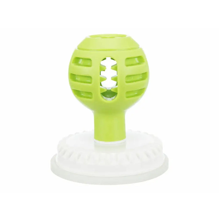 Pet Ball Trixie Lick’n’Snack White Green Plastic TPR Ø 8/12 x 13 cm - Домашни Животни<<<Дом