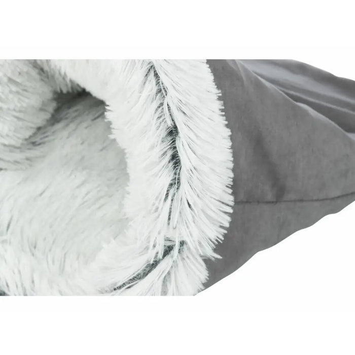 Pet bed Trixie Harvey White Black Grey Polyester Plush Ø 30 × 50 CM - Къщички и легълца<<<Домашни Животни<<<Дом