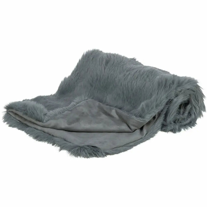 Pet blanket Trixie Elli Dark grey Polyester 100 × 70 CM - Домашни Животни<<<Дом Градина<<<BigBuy&&&Къщички и