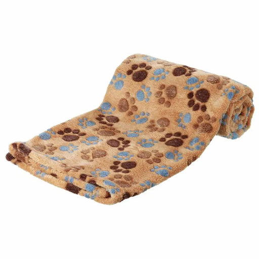Pet blanket Trixie Laslo Beige 75 × 50 cm - Домашни Животни<<<Дом Градина<<<BigBuy&&&Къщички и легълца<<<Домашни