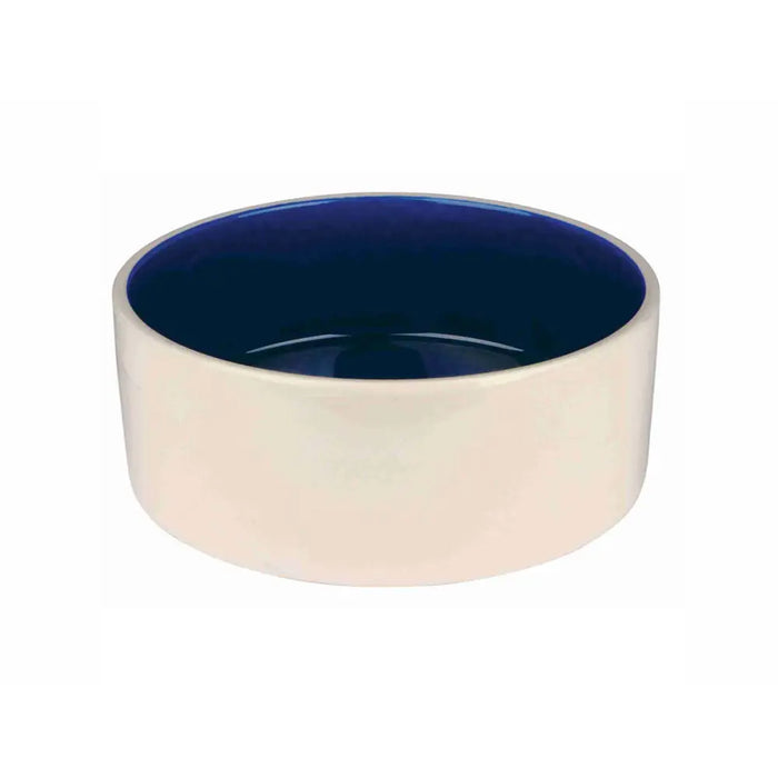 Pet feeding dish Trixie Blue Cream 2,3 L Ceramic - Купички за храна и вода<<<Домашни Животни<<<Дом Градина<<<BigBuy