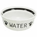 Pet feeding dish Trixie White Black 2,6 L - Домашни Животни<<<Дом Градина<<<BigBuy&&&Купички за храна и вода<<<Домашни