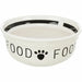 Pet feeding dish Trixie White Black 600 ml - Домашни Животни<<<Дом Градина<<<BigBuy&&&Купички за храна и вода<<<Домашни