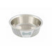 Pet feeding dish Trixie White Grey Silicone Stainless steel 400 ml 0,4 l - Купички за храна и вода<<<Домашни