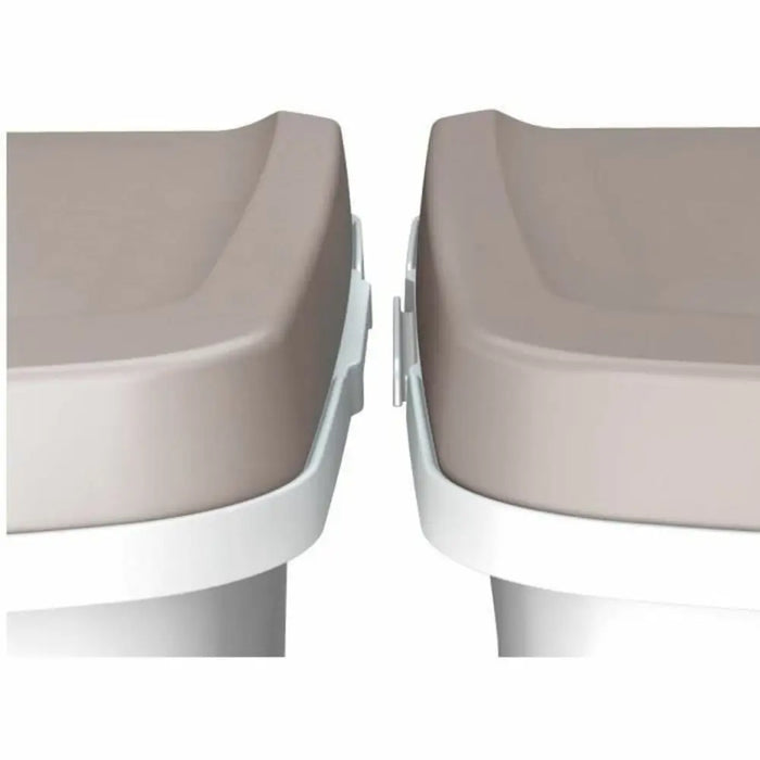 Pet food jar Kerbl White Brown 15 L - Домашни Животни<<<Дом Градина<<<BigBuy&&&Купички за храна и вода<<<Домашни