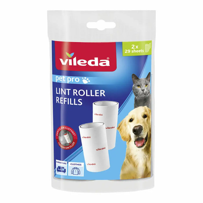 Pet Hair Remover Roller Vileda Hair removal brush - Домашни Животни<<<Дом Градина<<<BigBuy&&&Здраве и хигиена<<<Домашни