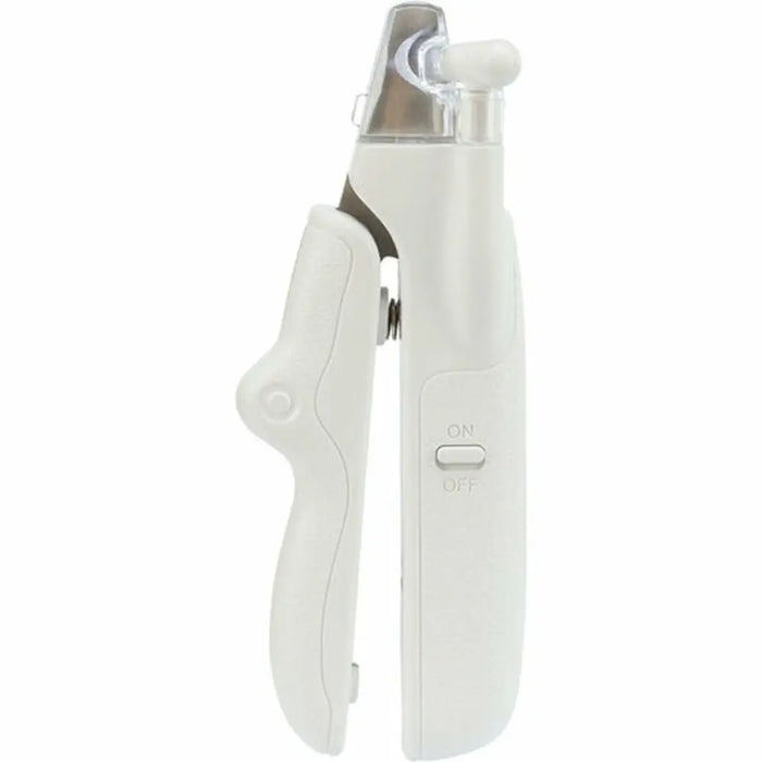 Pet Nail Clippers with LED Trixie Stainless steel Plastic 15 cm White - Домашни Животни<<<Дом Градина<<<BigBuy&&&Здраве
