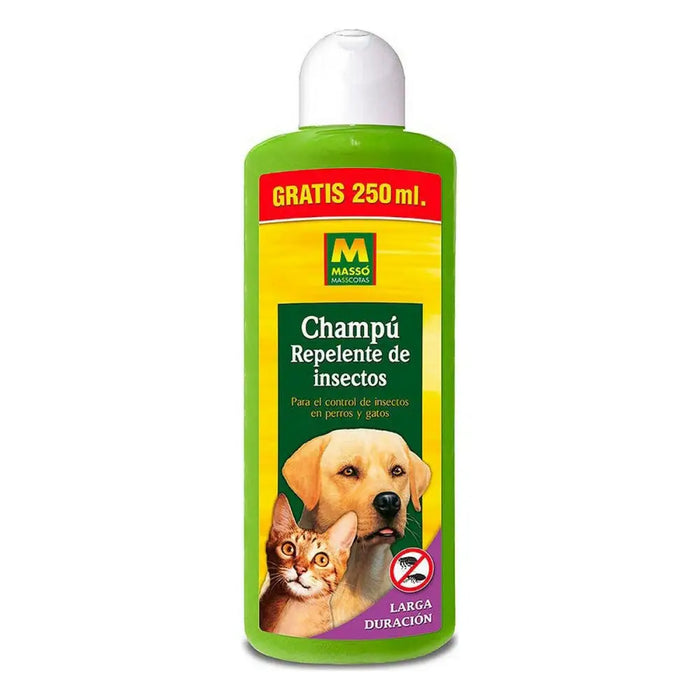 Pet shampoo Massó Anti flea (1 L) - Домашни Животни<<<Дом Градина<<<BigBuy&&&Здраве и хигиена<<<Домашни Животни<<<Дом