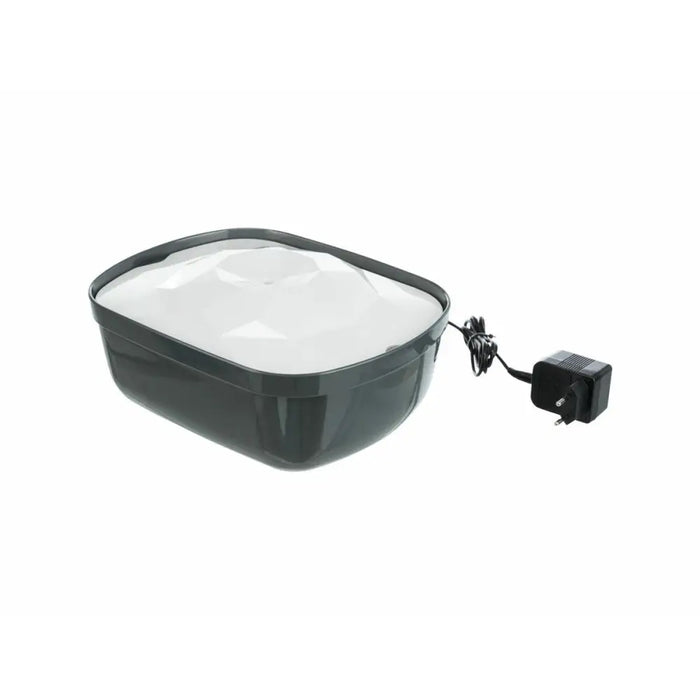 Pet Water Fountain Trixie Polygon White Grey Silicone Melamin 2,5 L 28 x 11 x 22 cm - Домашни Животни<<<Дом