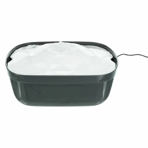 Pet Water Fountain Trixie Polygon White Grey Silicone Melamin 2,5 L 28 x 11 x 22 cm - Домашни Животни<<<Дом