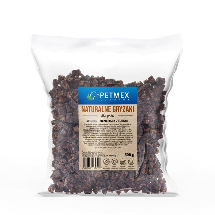 PETMEX venison meat training treats – dog treat – 500g