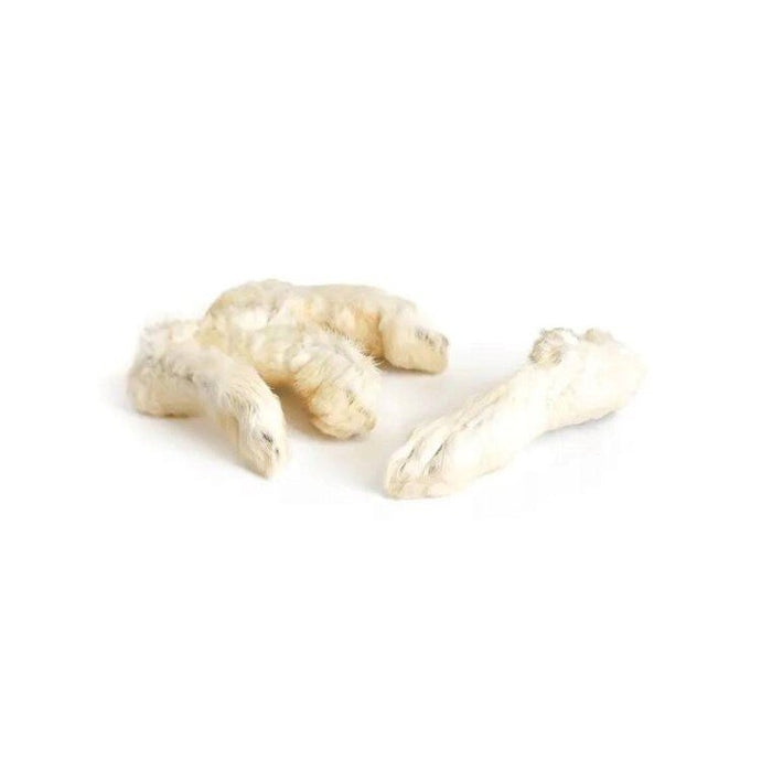 PETMEX Rabbit paws with fur Mono – dog treat – 500g