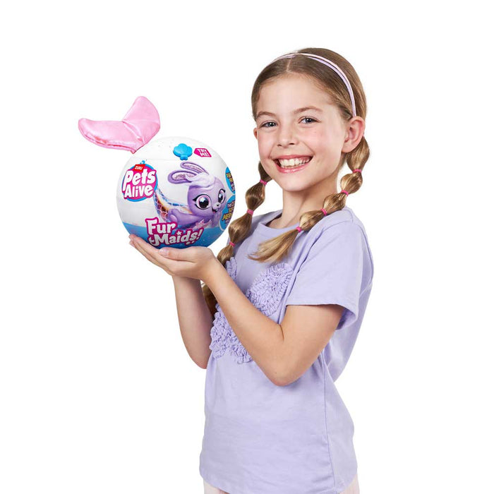 Zuru Pets Alive Surprise Plush Toy - Mermaid, with accessories, assortment