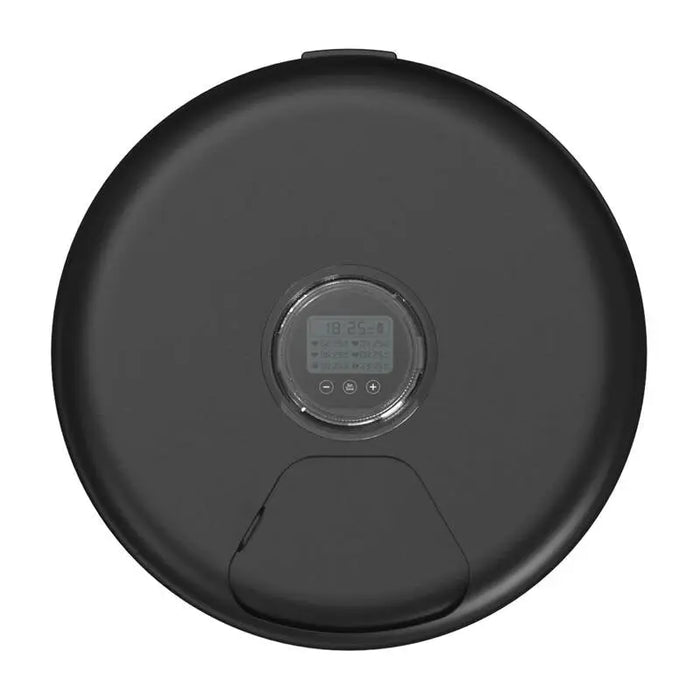 Petwant F19L automatic 6-chamber feed dispenser (black) - Bowls<<<Food Dispensers<<<Pets<<<InnproXML