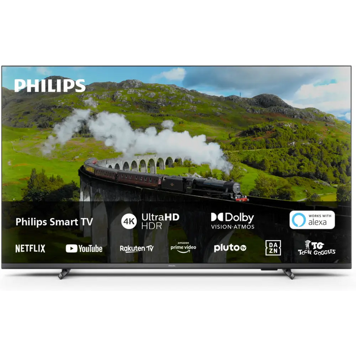 PHILIPS 50inch UHD DLED Pixel Precise New OS DVB T2/T2-HD/C/S/S2 Dolby Vision Atmos HDR+ 20W RMS