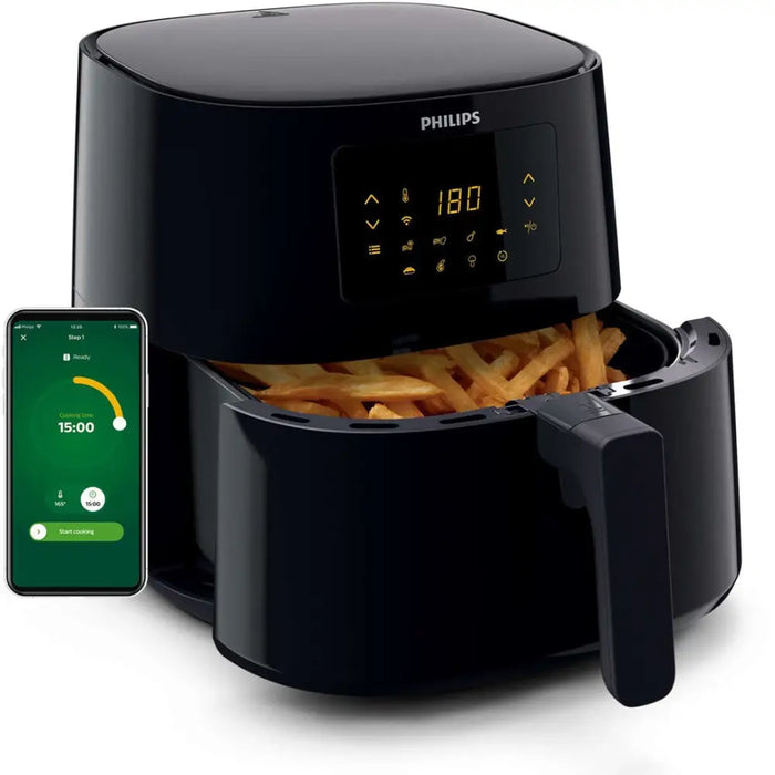Philips Essential HD9280/70 fryer Single 6.2 L 2000 W Deep fryer Black Silver - FryersAGD-FRY<<<Home Appliance