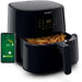 Philips Essential HD9280/70 fryer Single 6.2 L 2000 W Deep fryer Black Silver - FryersAGD-FRY<<<Home Appliance