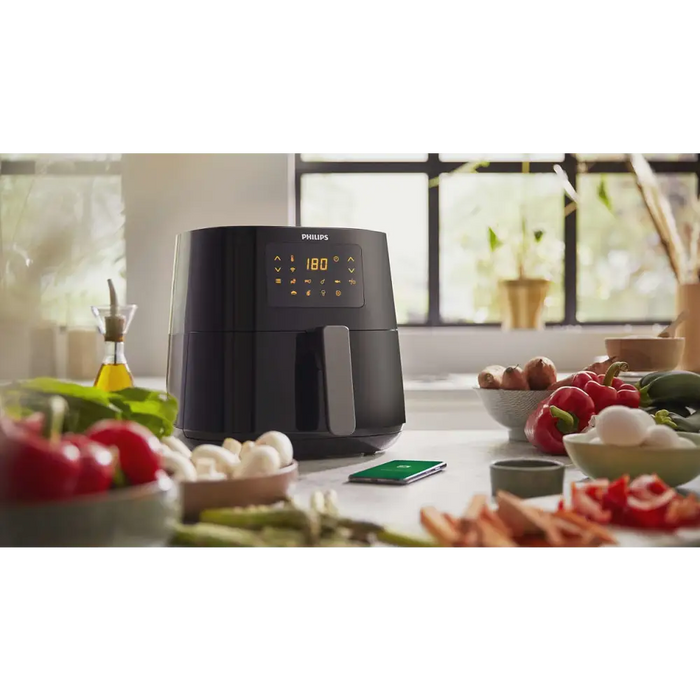 Philips Essential HD9280/70 fryer Single 6.2 L 2000 W Deep fryer Black Silver - FryersAGD-FRY<<<Home Appliance