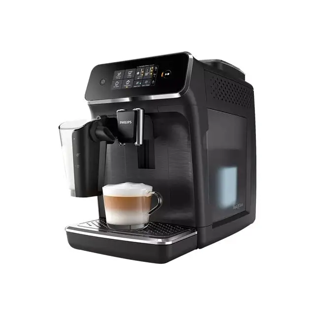 PHILIPS Fully automatic espresso machine 2200 series 3 beverages Intuitive touch display LatteGo